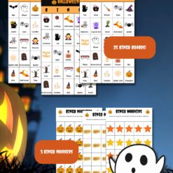 Halloween-bingo